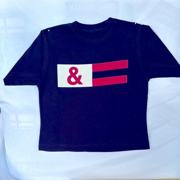 RED & BLU Other - VINTAGE 2002 NWOT  UNIQUE BELGIUM BRAND RED &BLU KIDS T-SHIRT SIZE 92 (2T) NAVY